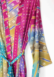 Vintage Sari Kimono Long
