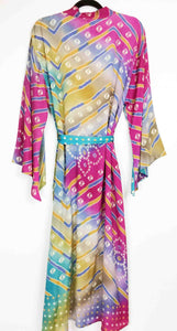 Vintage Sari Kimono Long