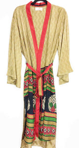 Vintage Sari Kimono Long