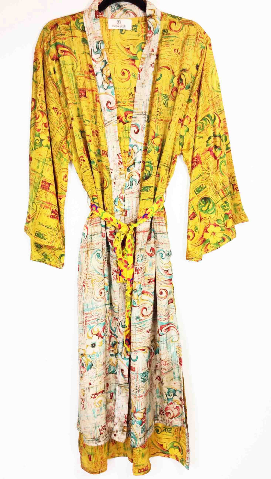 Vintage Sari Kimono Long