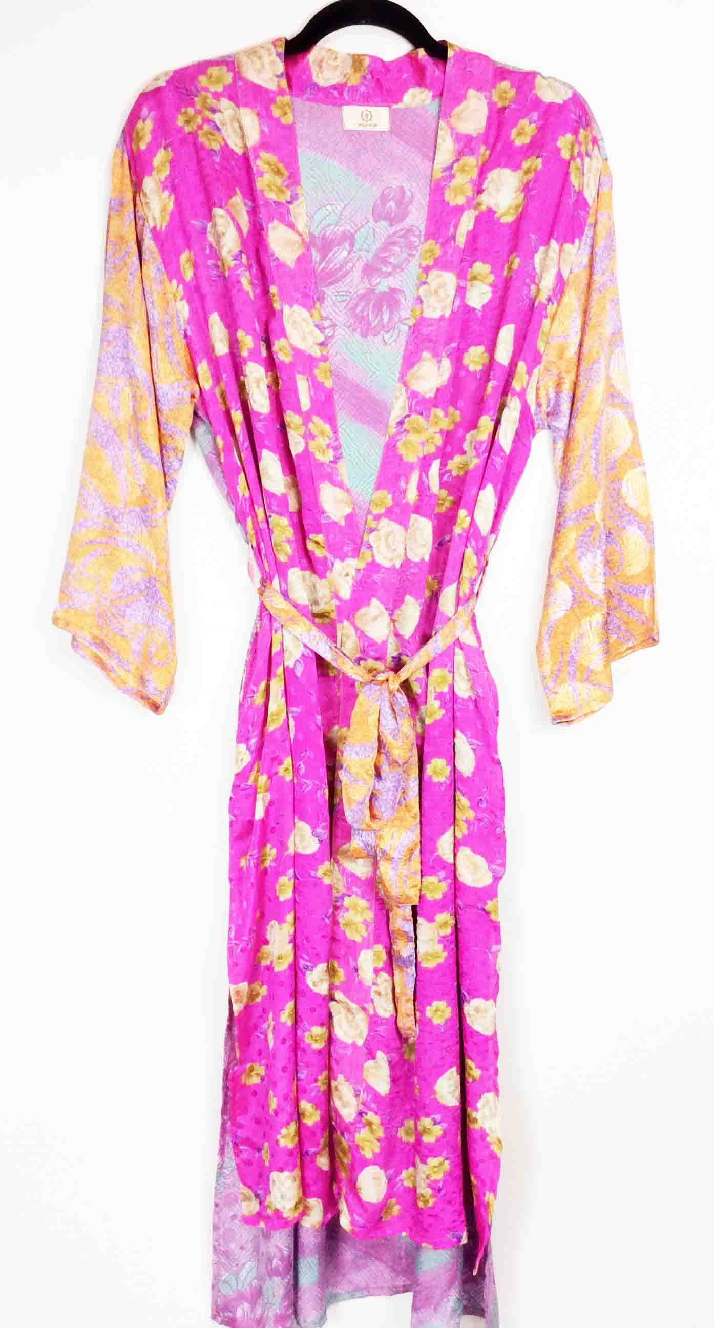 Vintage Sari Kimono Long