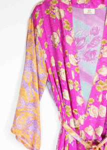 Vintage Sari Kimono Long