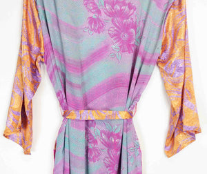 Vintage Sari Kimono Long
