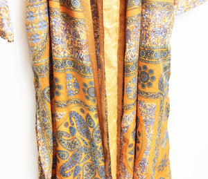 Vintage Sari Kimono Long