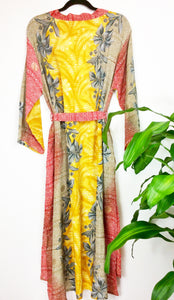 Vintage Sari Kimono Long