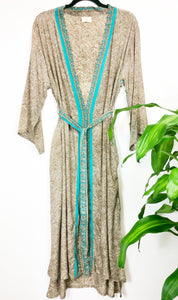 Vintage Sari Kimono Long