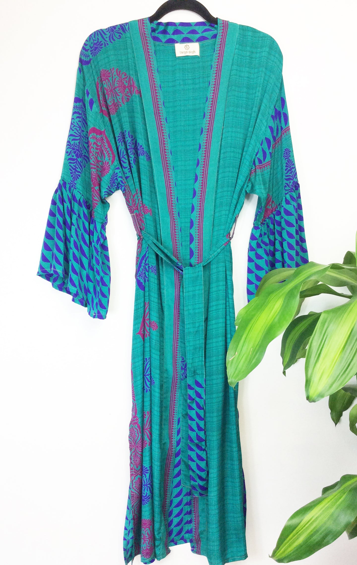 Vintage Sari Kimono Long