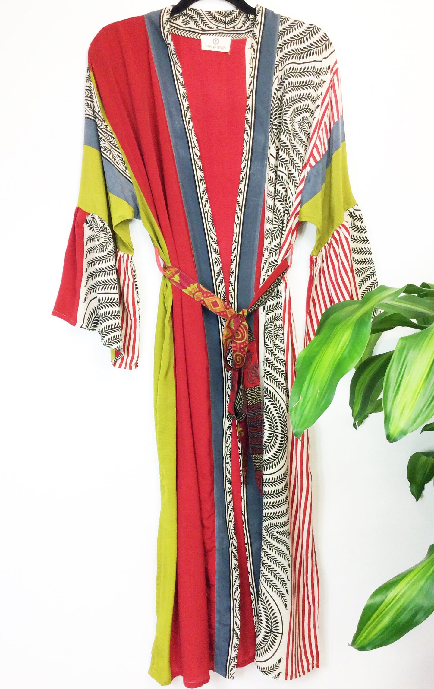Vintage Sari Kimono Long