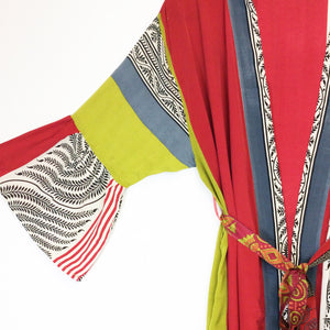 Vintage Sari Kimono Long