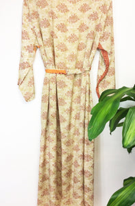 Vintage Sari Kimono Long