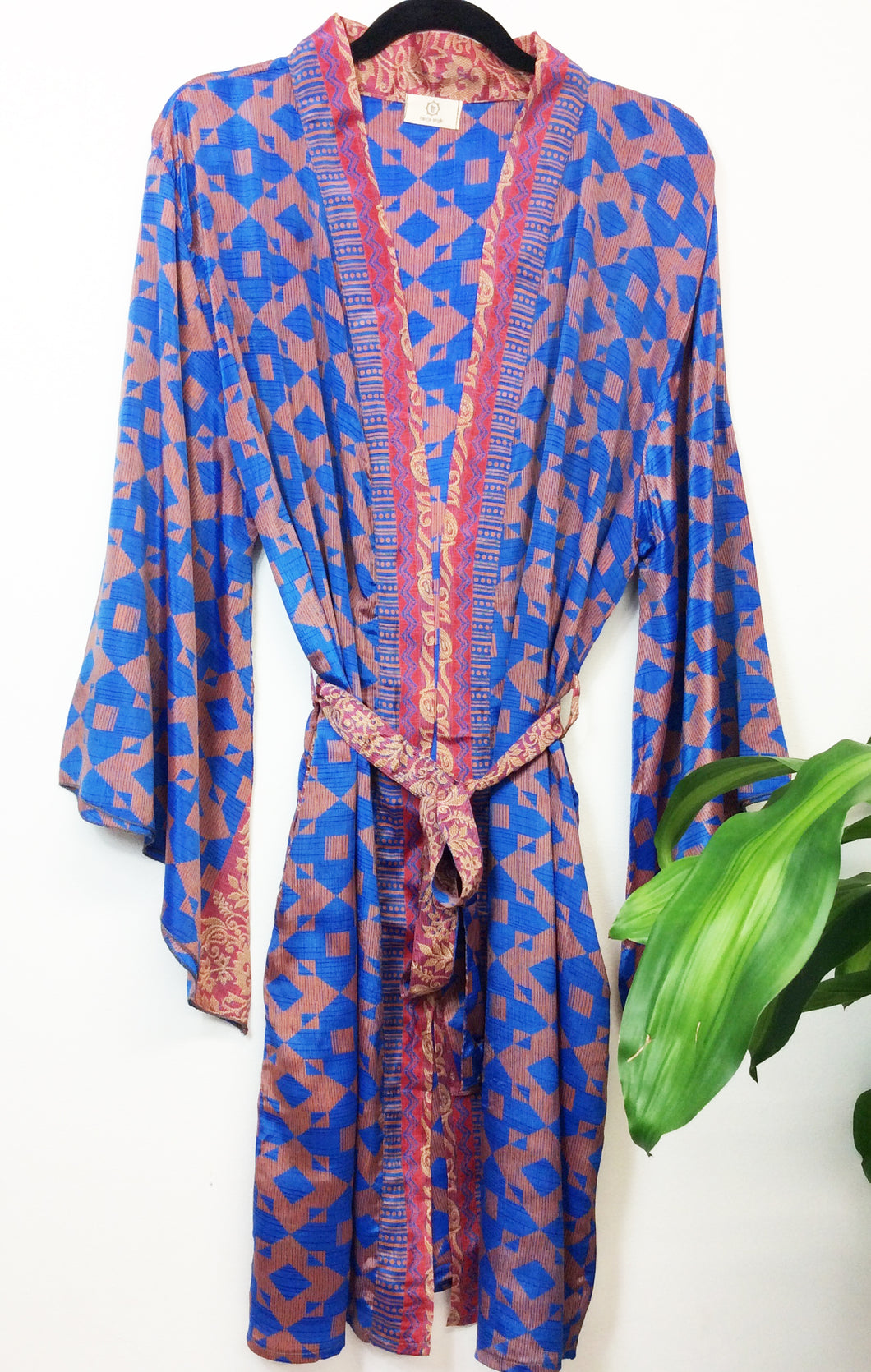 Vintage Sari Kimono Short