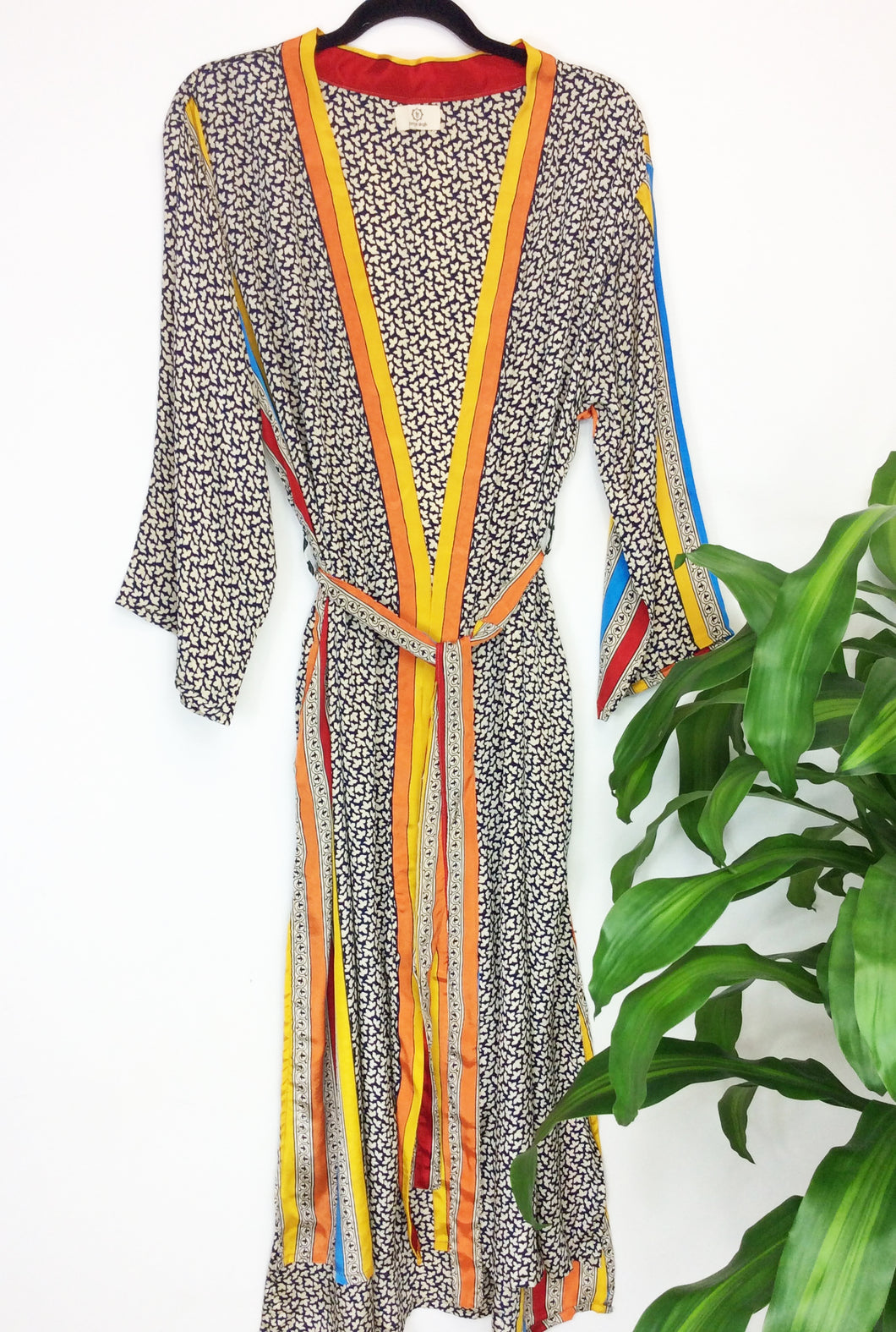 Vintage Sari Kimono Long