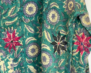 Kantha Blockprint Coat