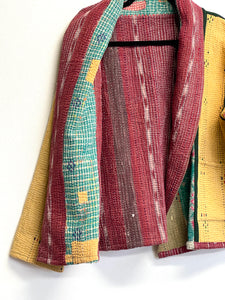 Kantha Short Jacket (Free Size)