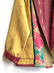 Kantha Short Jacket (Free Size)