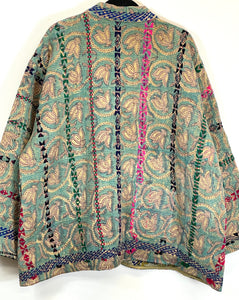 Kantha Blockprint Coat