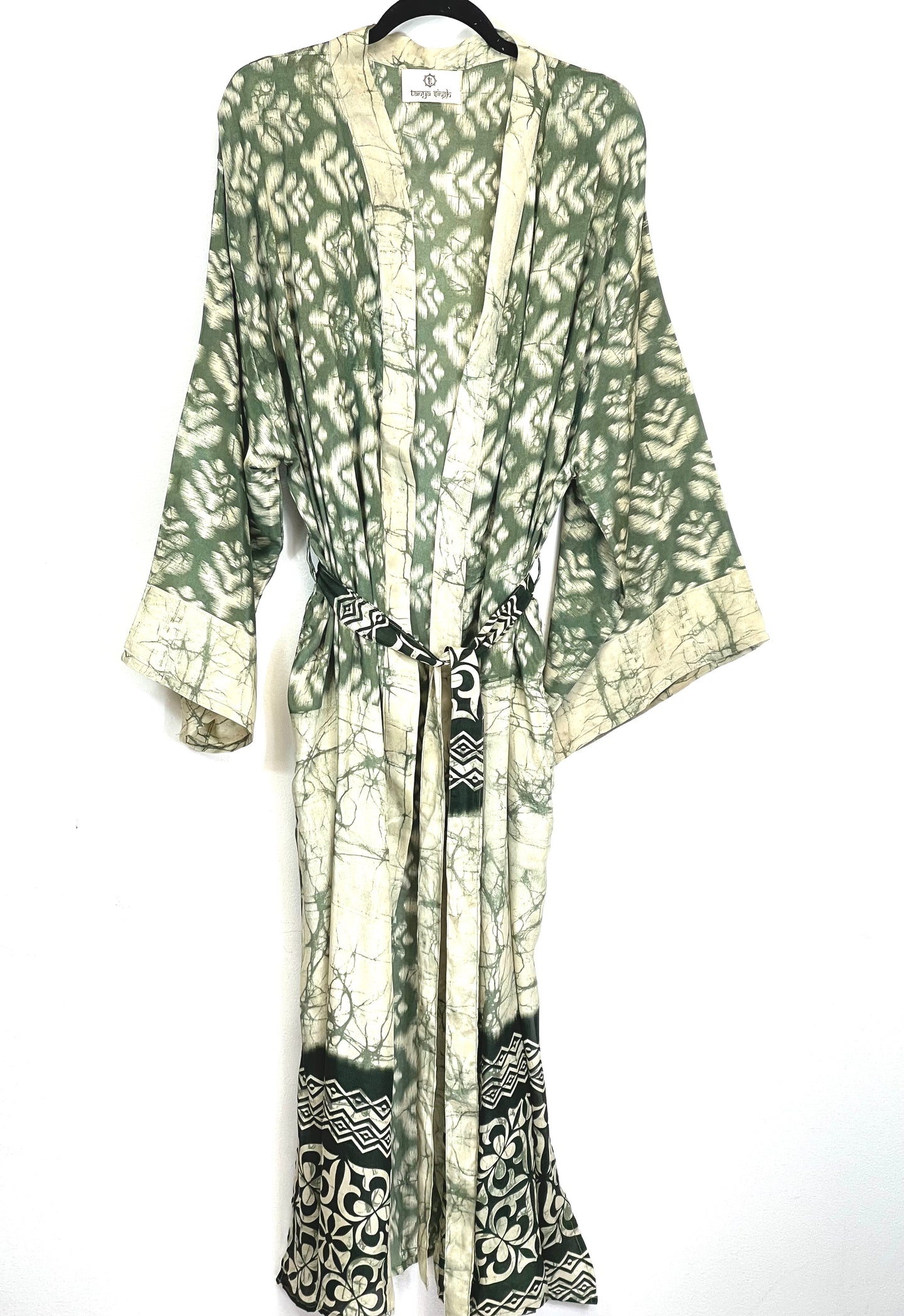 Vintage Sari Kimono Long