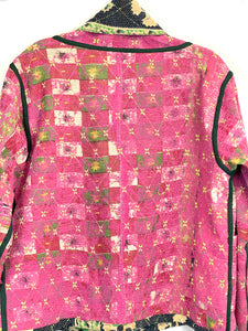 Kantha Short Jacket (free size)