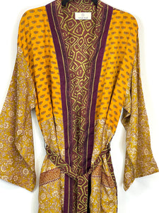 Vintage Sari Kimono Long