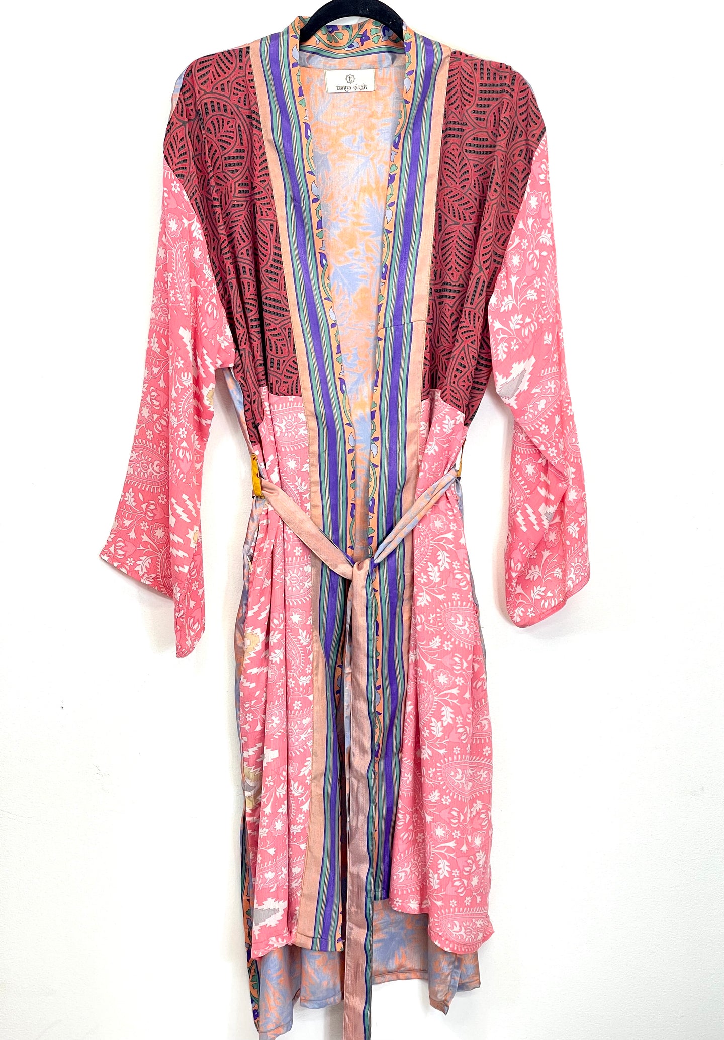 Vintage Sari Kimono Long