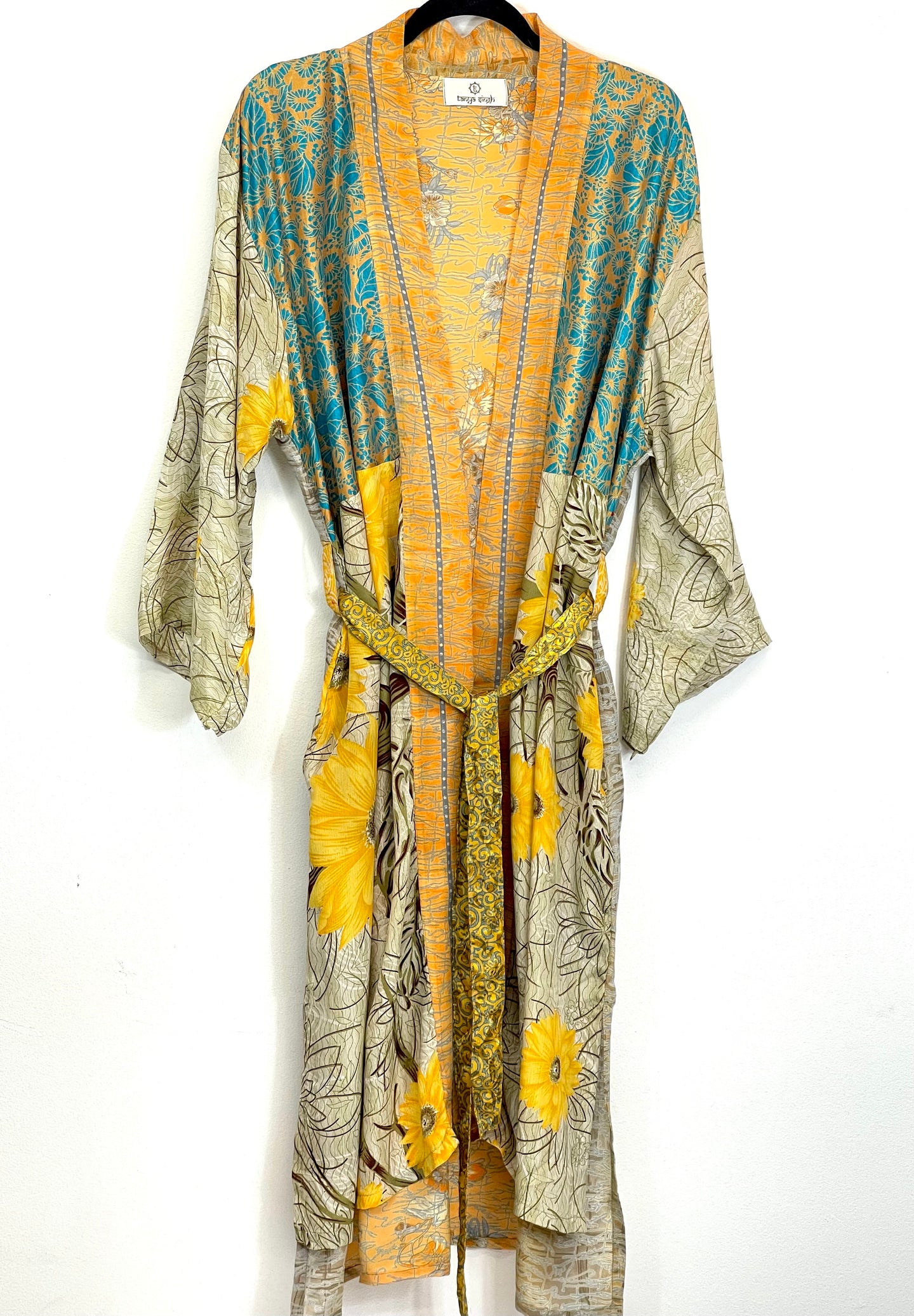 Vintage Sari Kimono Long