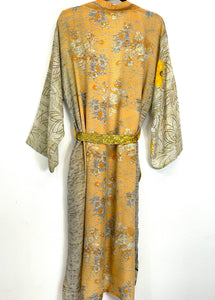 Vintage Sari Kimono Long