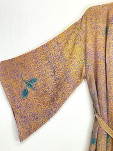 Vintage Sari Kimono Long
