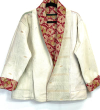 Load image into Gallery viewer, Kantha Short Jacket (Free Size)
