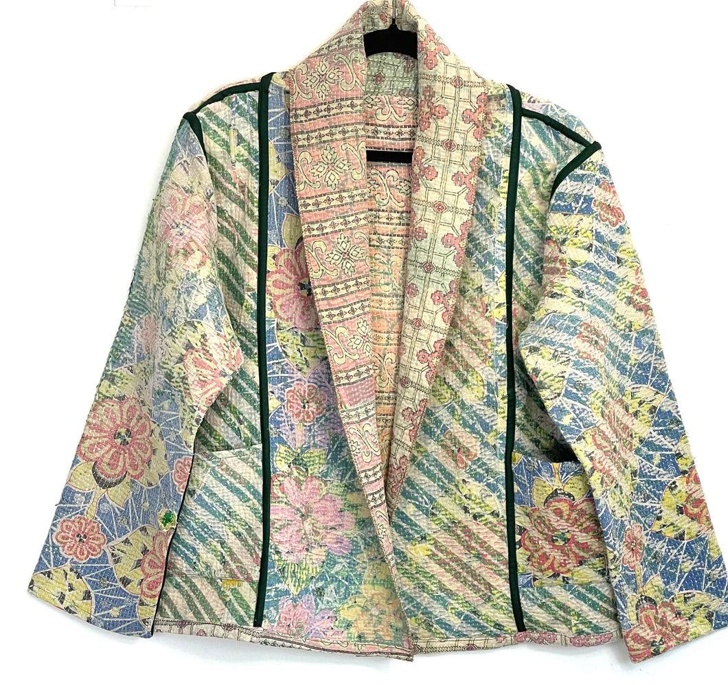 Kantha Jacket Short (Free Size)