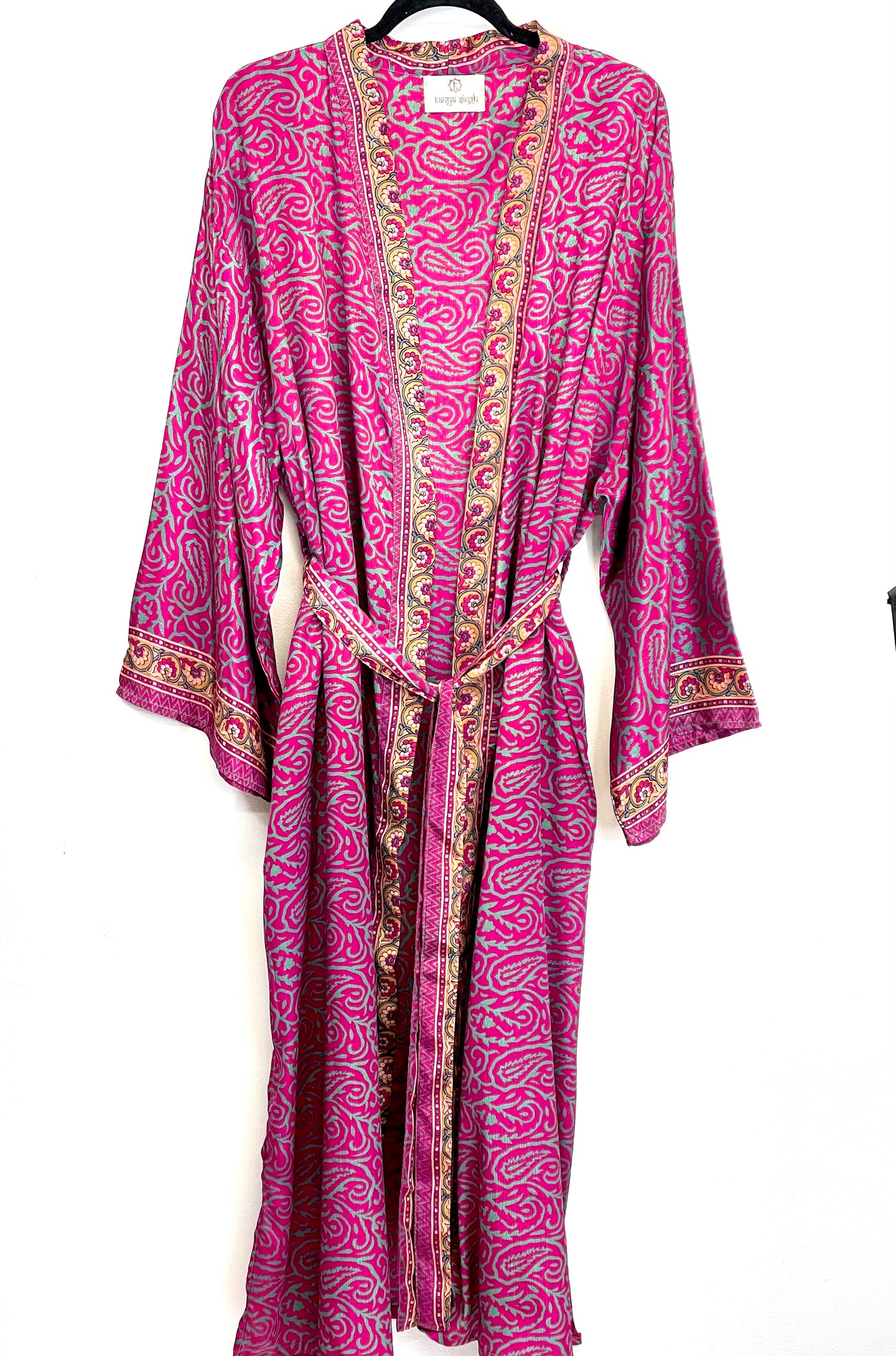 Vintage Sari Kimono Long