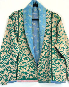 Kantha Short Jacket (Free Size)