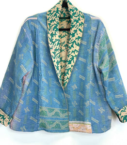 Kantha Short Jacket (Free Size)