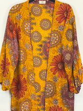 Load image into Gallery viewer, Vintage Sari Kimono Duster
