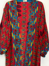 Load image into Gallery viewer, Vintage Sari Kimono Duster
