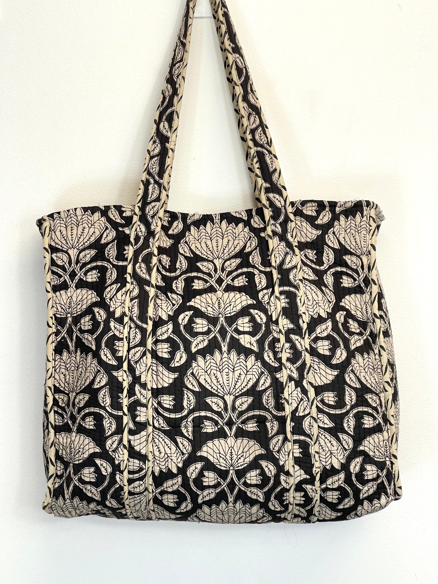 Blockprint Quilted Bag