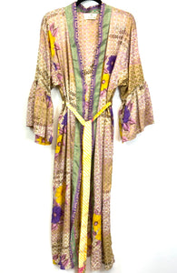 Vintage Sari Kimono Long