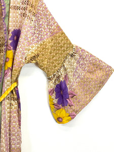 Vintage Sari Kimono Long