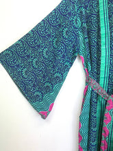 Load image into Gallery viewer, Vintage Sari Kimono Long
