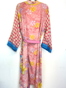 Vintage Sari Kimono Long