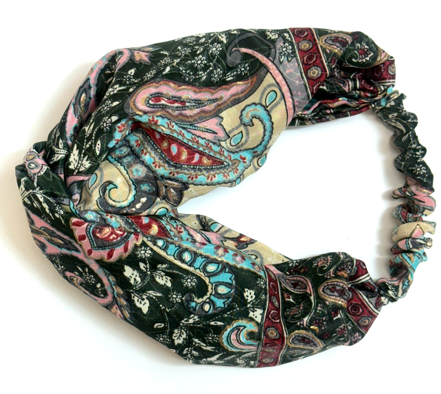 Silk Sari Hair Band