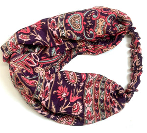 Silk Sari Hair Band