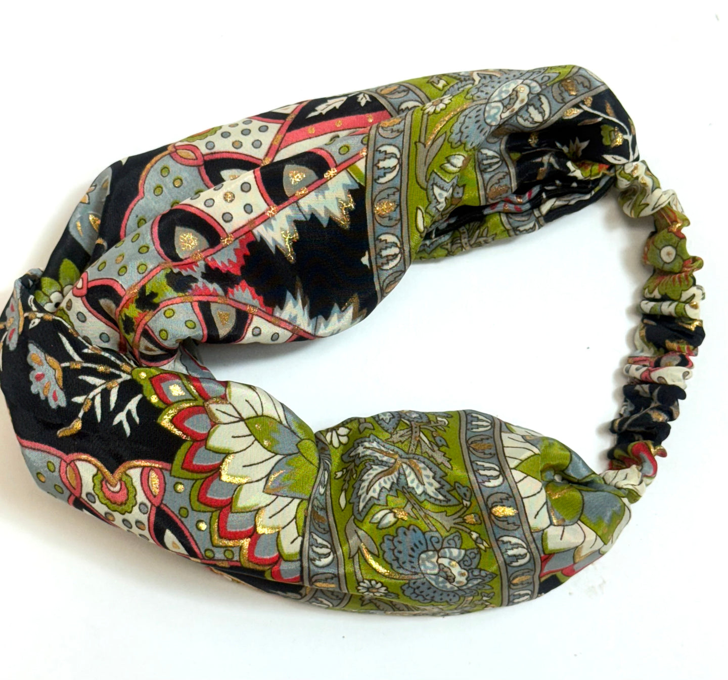 Silk Sari Hair Band