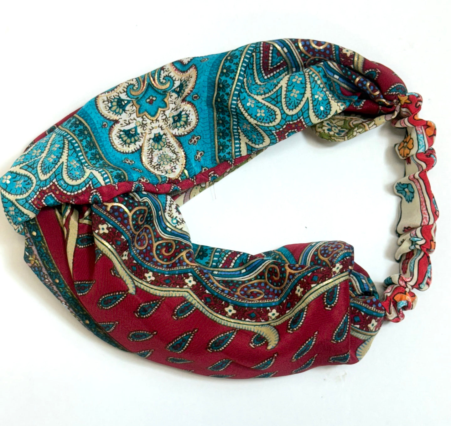 Silk Sari Hair Band