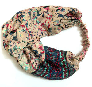 Silk Sari Hair Band