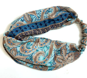Silk Sari Hair Band