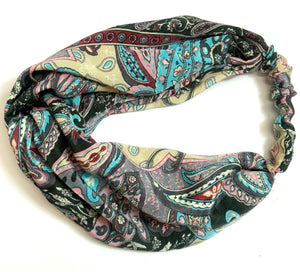 Silk Sari Hair Band