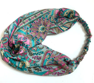 Silk Sari Head Band