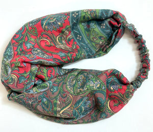 Silk Sari Hair Band