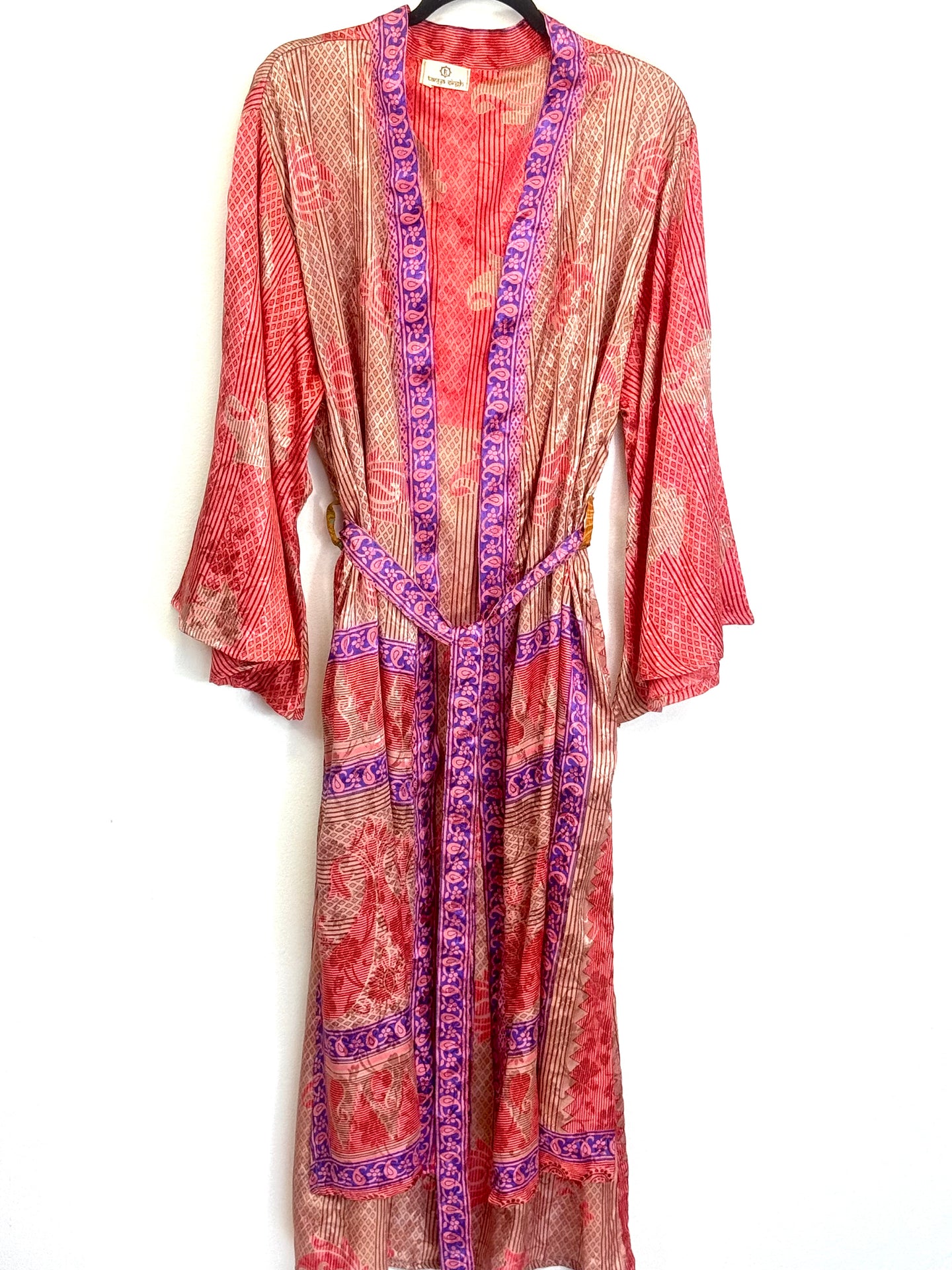 Vintage Sari Kimono Long
