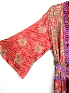 Vintage Sari Kimono Long